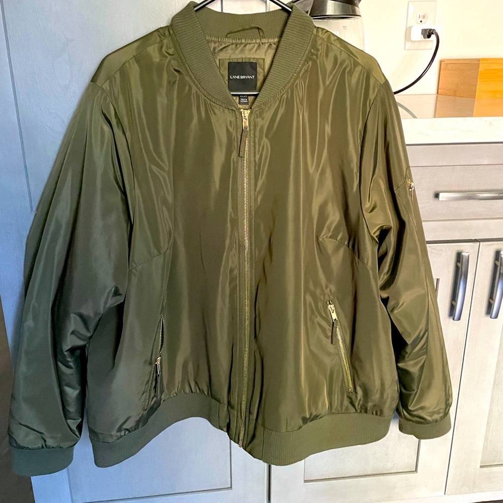 Lane Bryant bomber jacket